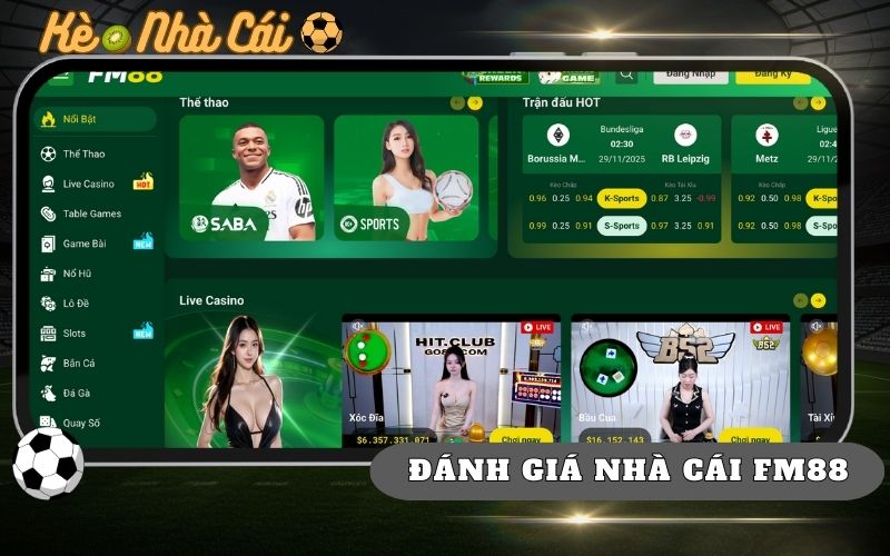 Đánh Giá Nhà Cái FM88 - Nhìn Từ Trải Nghiệm Thực Tế