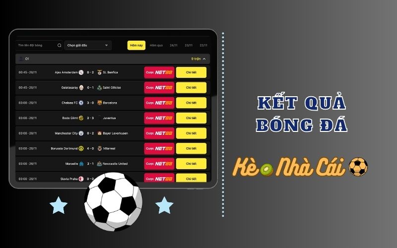 Kết quả bóng đá keonhacai.kiwi là gì?