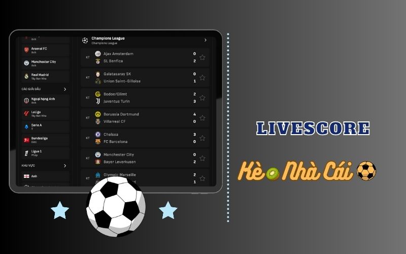 Livescore là gì?
