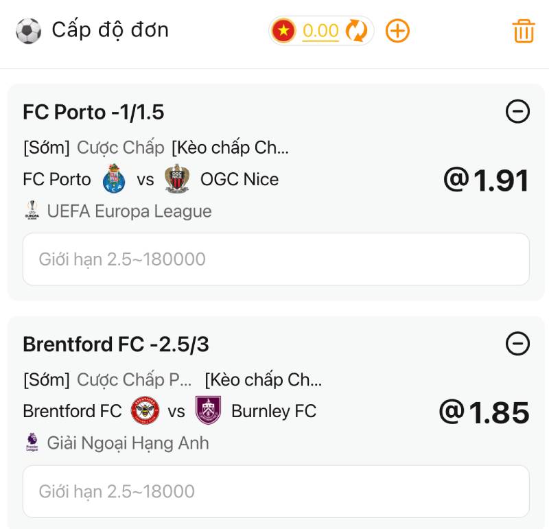 Tập trung vào kèo châu Á hơn kèo tỷ số