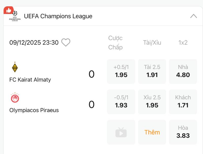 Tính chất trận đấu mang tính quyết định 