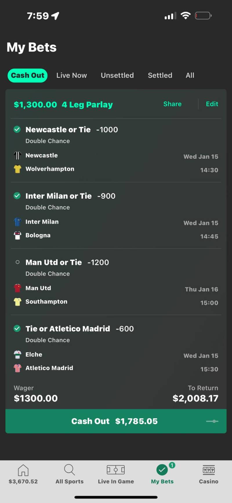 Tránh những trận có biến động mạnh trước giờ bóng lăn